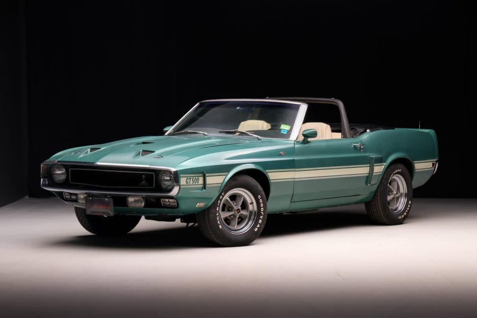 1969 Shelby Mustang GT350 & GT500 sold for $134,000