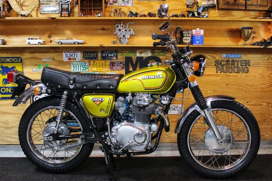 1972 Honda CB350 & CL350 sold for $7,400