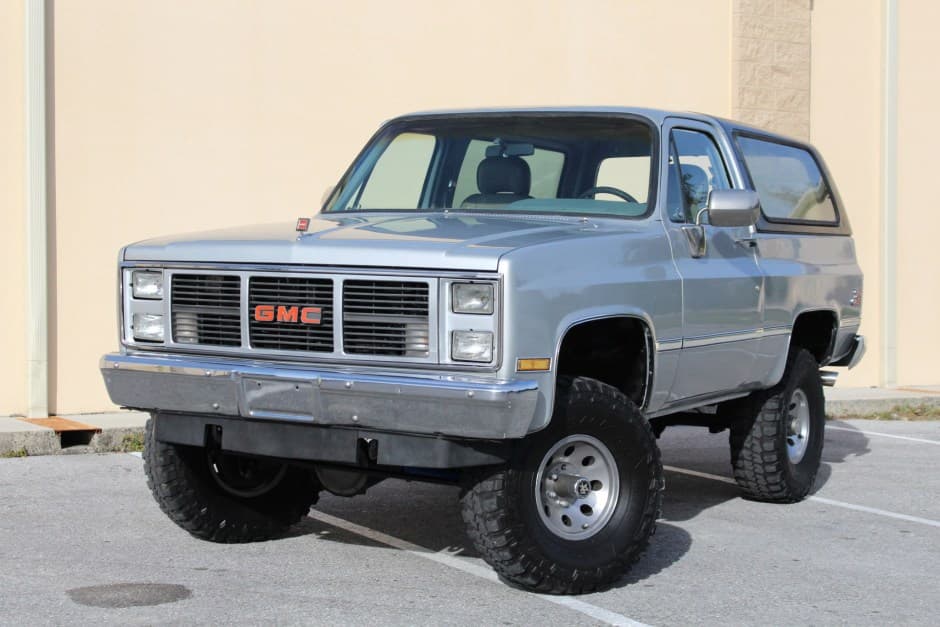 1986 GMC Jimmy (1973-1991) sold for $8,750