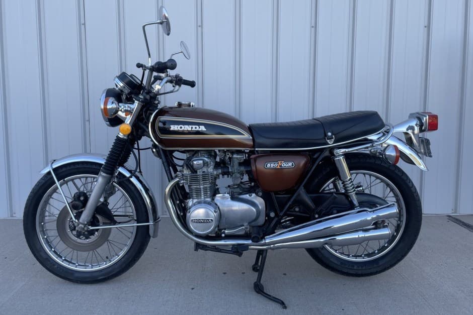 1976 Honda CB500 Four & CB550 sold for $5,500