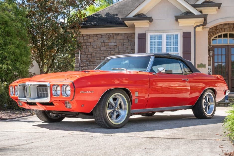 1969 Pontiac Firebird (1967-1969) sold for $33,500