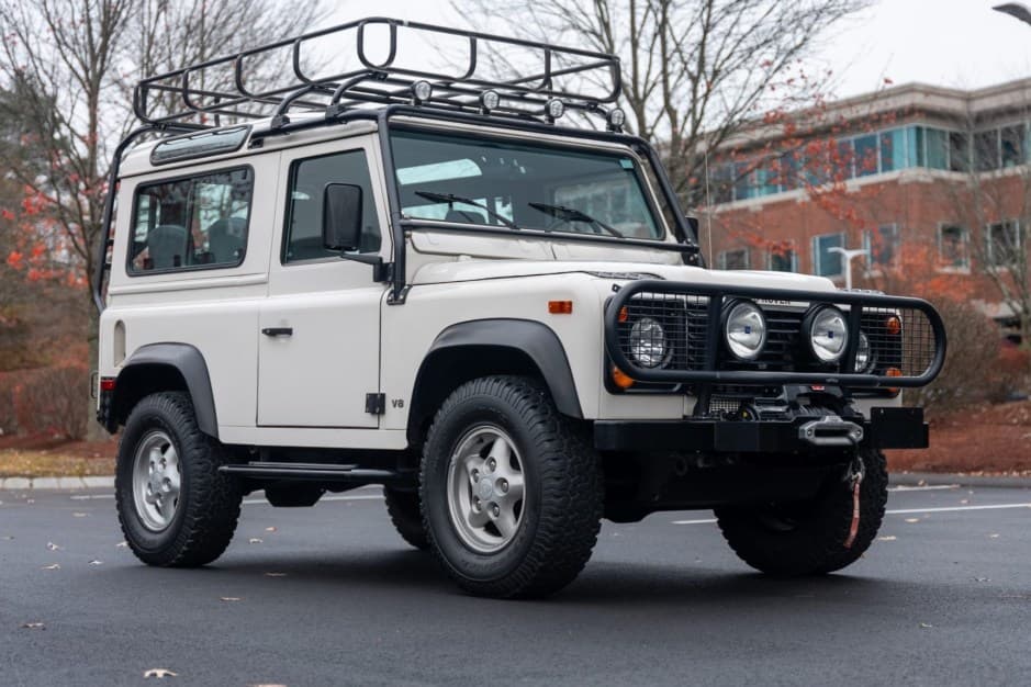 1997 Land Rover Defender 90 NAS sold for $73,000