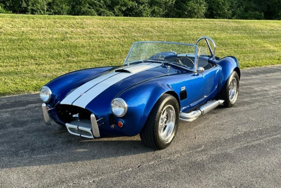 0 Shelby Cobra Replica sold for $44,000