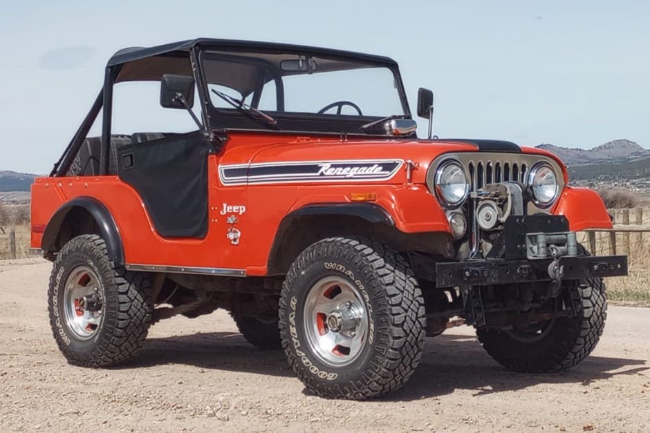 1972 Jeep CJ-5 sold for $23,480