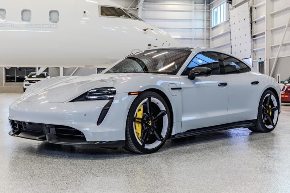 2023 Porsche Taycan sold for $136,000