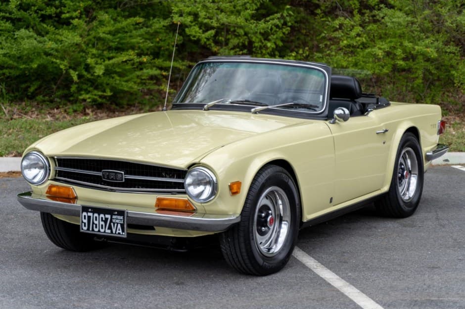1971 Triumph TR6 sold for $21,750
