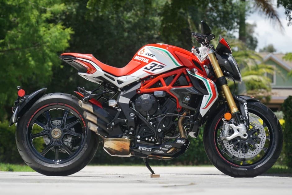2017 MV Agusta  sold for $18,000