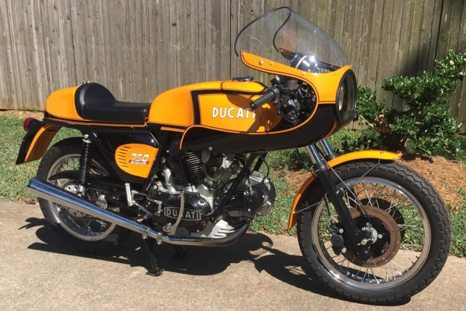 1973 Ducati 750GT sold for $21,750