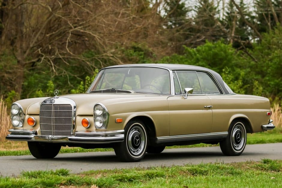1968 Mercedes-Benz W111 Coupe & Cabriolet sold for $52,000
