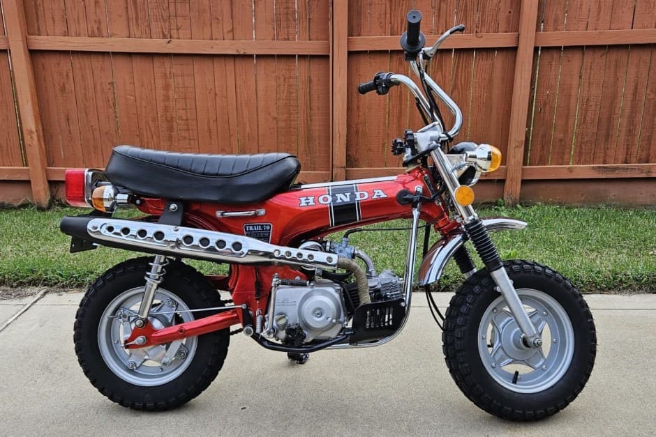 1976 Honda CT70 sold for $4,000