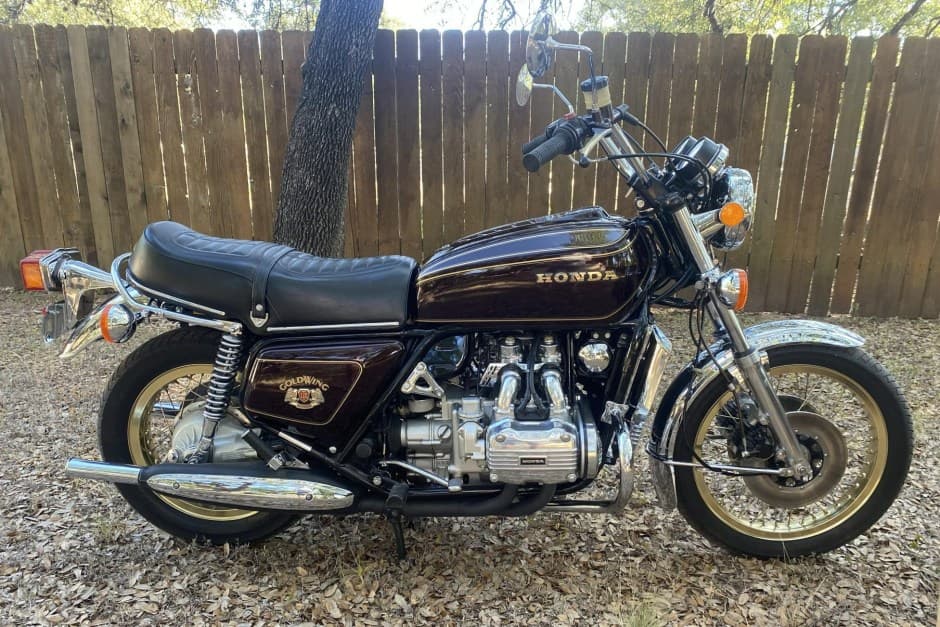 1976 Honda Gold Wing sold for $12,500