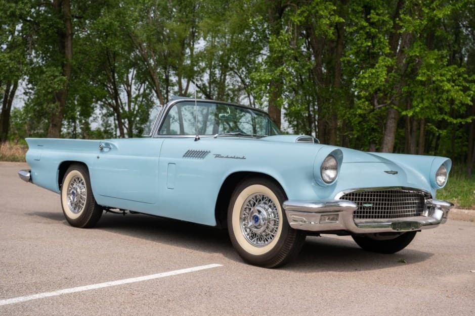 1957 Ford Thunderbird (1955-1957) sold for $37,775