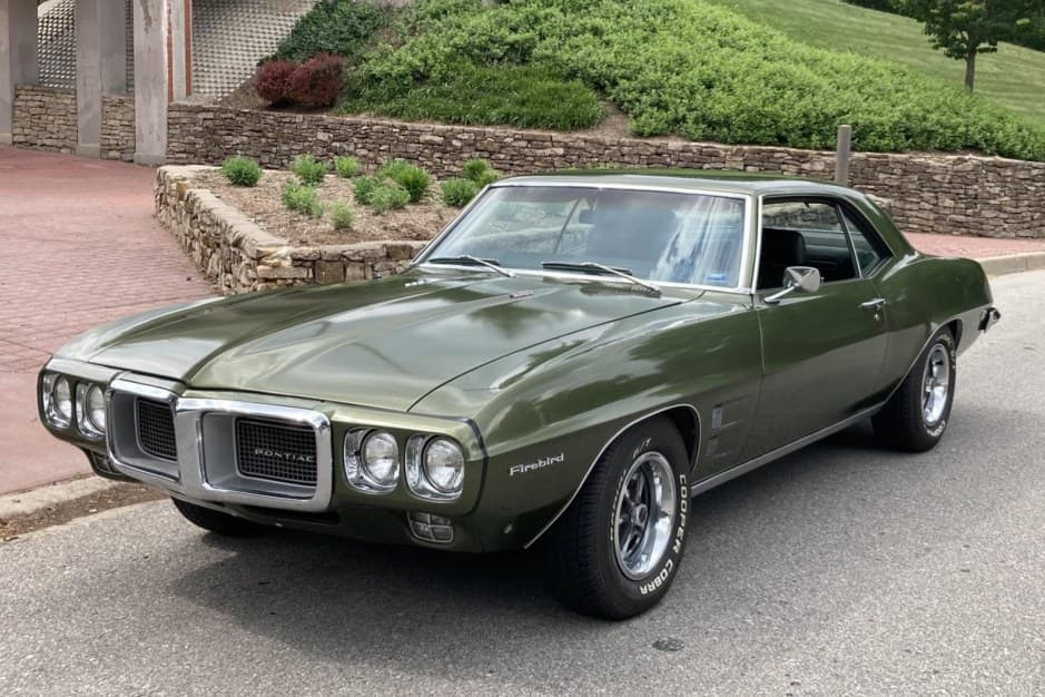 1969 Pontiac Firebird (1967-1969) sold for $27,000