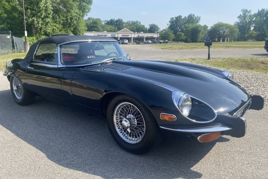 1973 Jaguar XKE Series III sold for $69,500