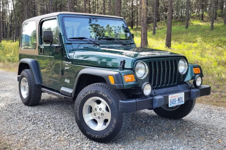 2001 Jeep Wrangler TJ (1997-2006) sold for $27,250
