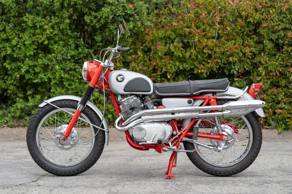 1966 Honda Dream, CB77 Super Hawk, & CL77 Scrambler sold for $9,177