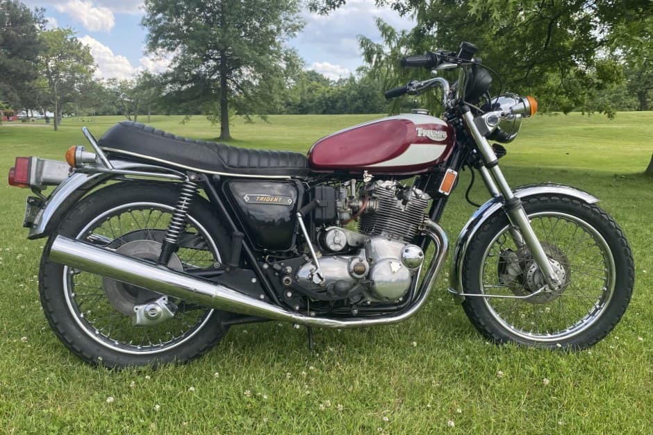 1975 Triumph Trident sold for $9,133
