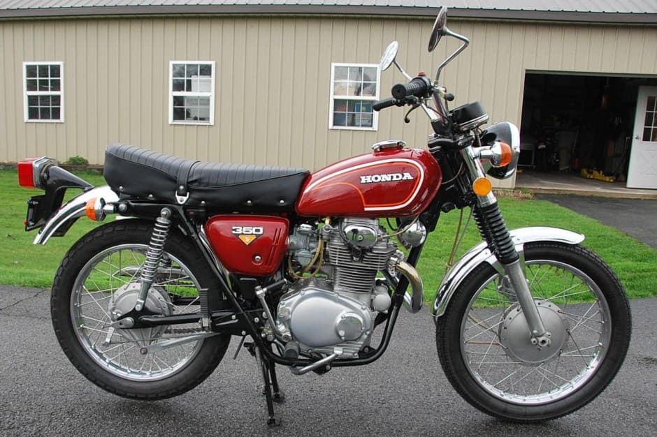 1972 Honda CB350 & CL350 sold for $2,800