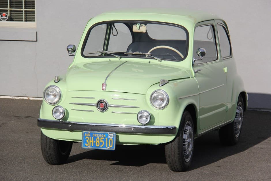 1958 Fiat 600 Sedan sold for $10,500