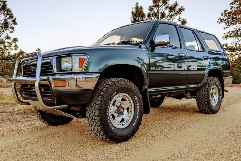 1991 Toyota 4Runner (N120) sold for $7,500