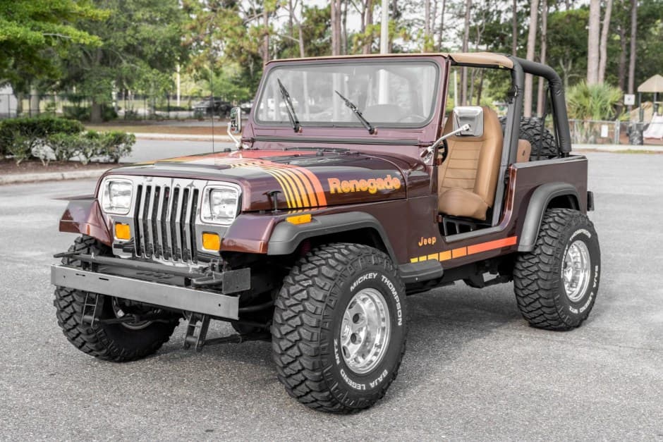 1992 Jeep Wrangler YJ (1987-1995) sold for $14,750