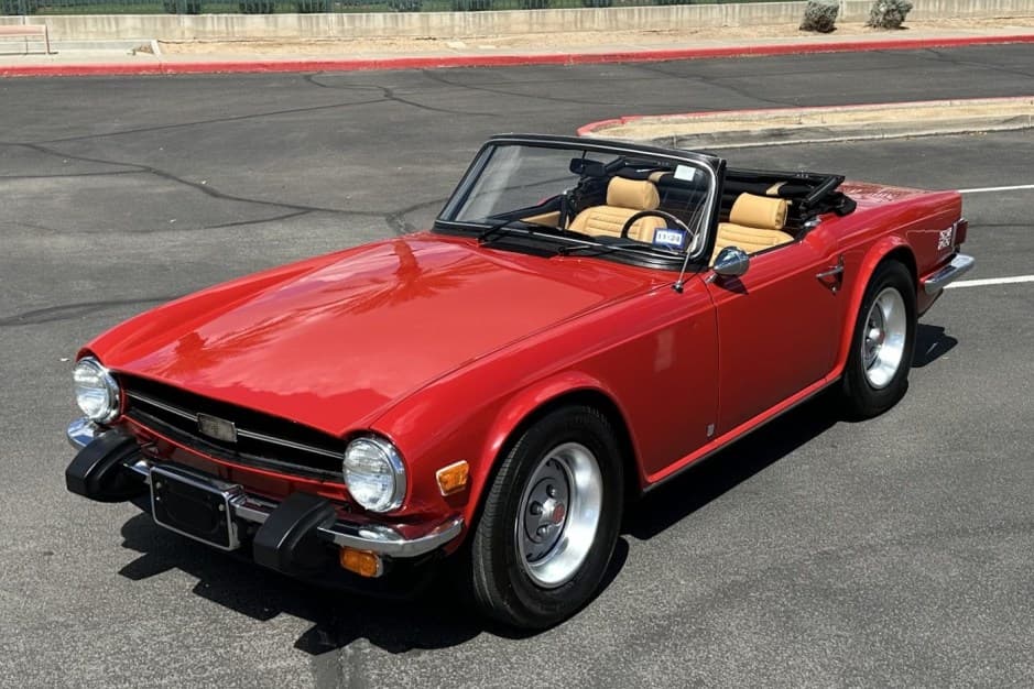 1976 Triumph TR6 sold for $14,500