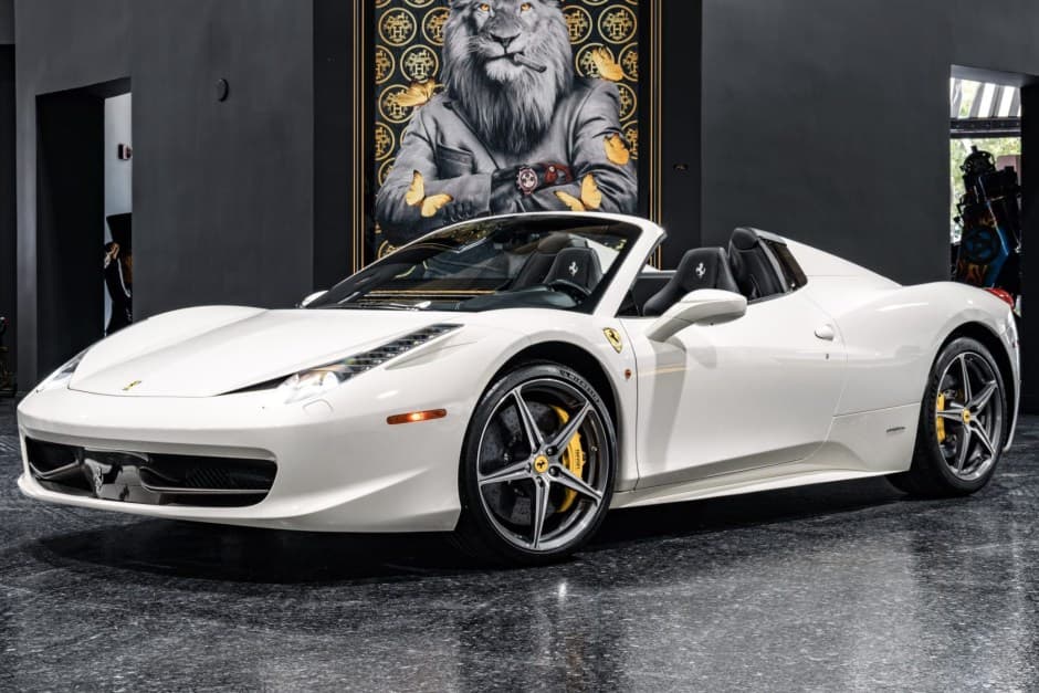 2012 Ferrari 458 sold for $250,000