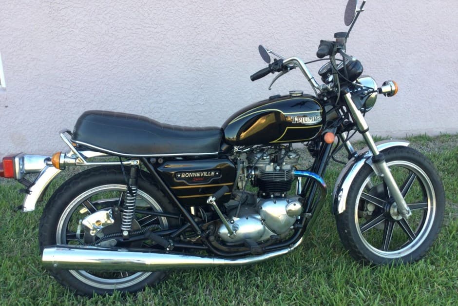 1979 Triumph Bonneville T140 sold for $5,601
