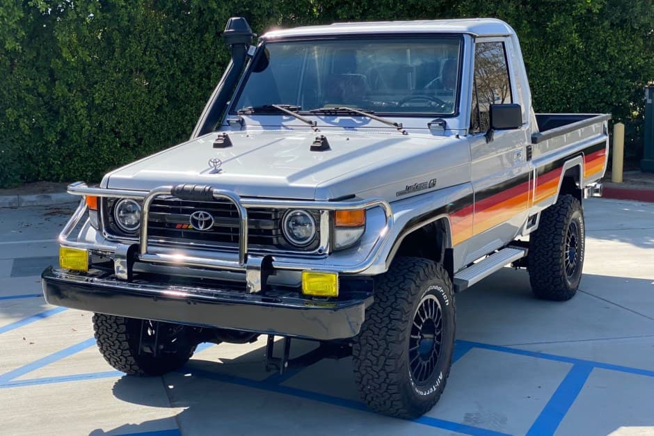 1996 Toyota Land Cruiser 70-Series sold for $48,550