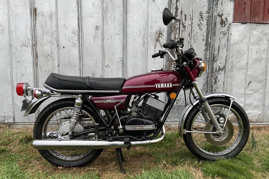 1974 Yamaha RD sold for $3,200