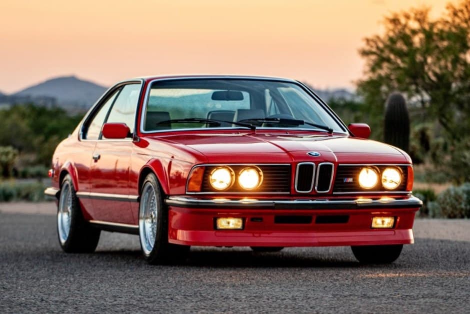 1985 BMW E24 M6 & M635CSi sold for $92,000