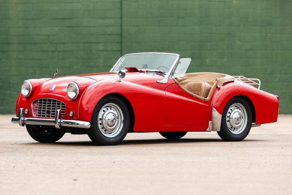 1957 Triumph TR3 sold for $34,000