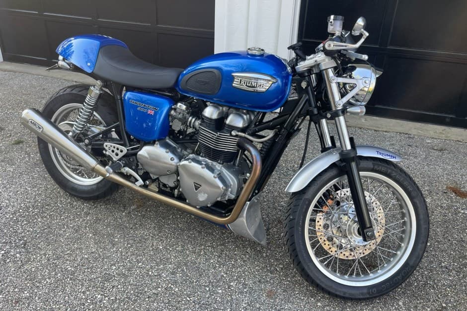 2006 Triumph Thruxton sold for $3,200