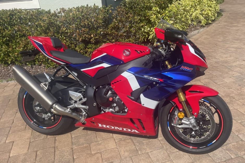 2021 Honda CBR sold for $25,250