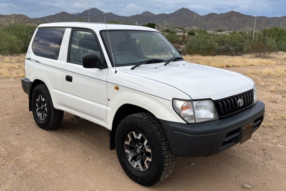 1996 Toyota Land Cruiser Prado 90-Series sold for $9,655