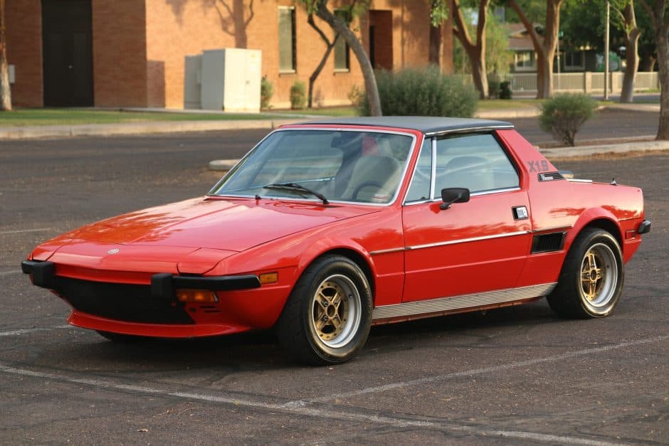 1977 Fiat X1/9 sold for $18,750