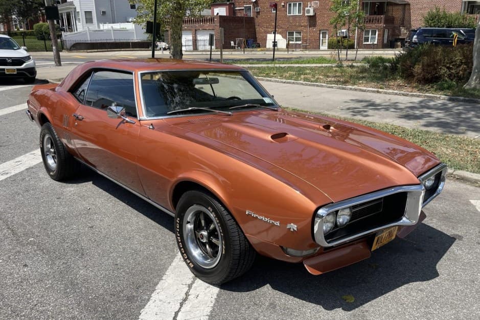 1968 Pontiac Firebird (1967-1969) sold for $19,250
