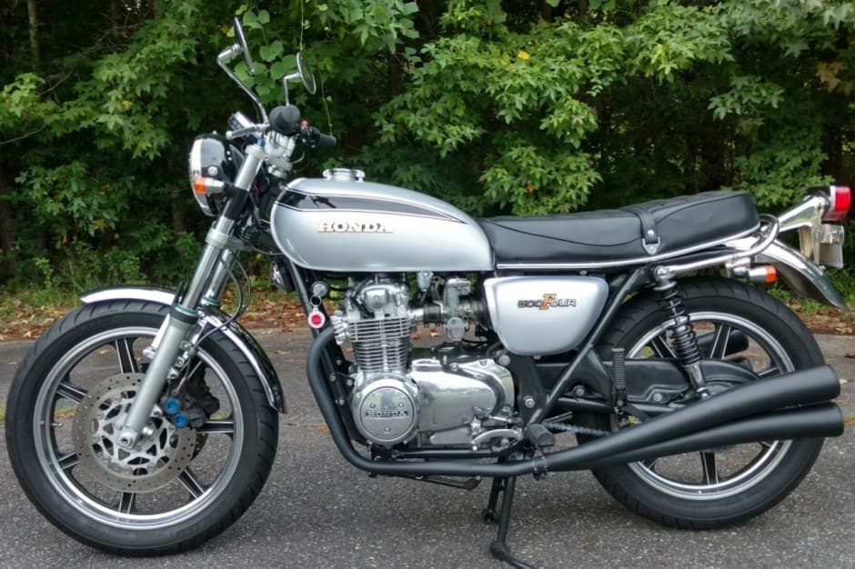 1973 Honda CB500 Four & CB550 sold for $5,126