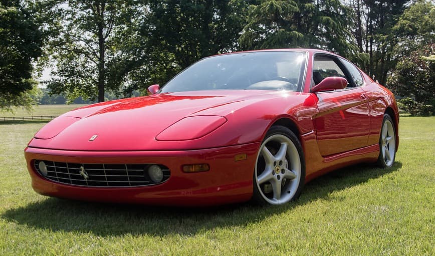 2001 Ferrari 456 sold for $49,600
