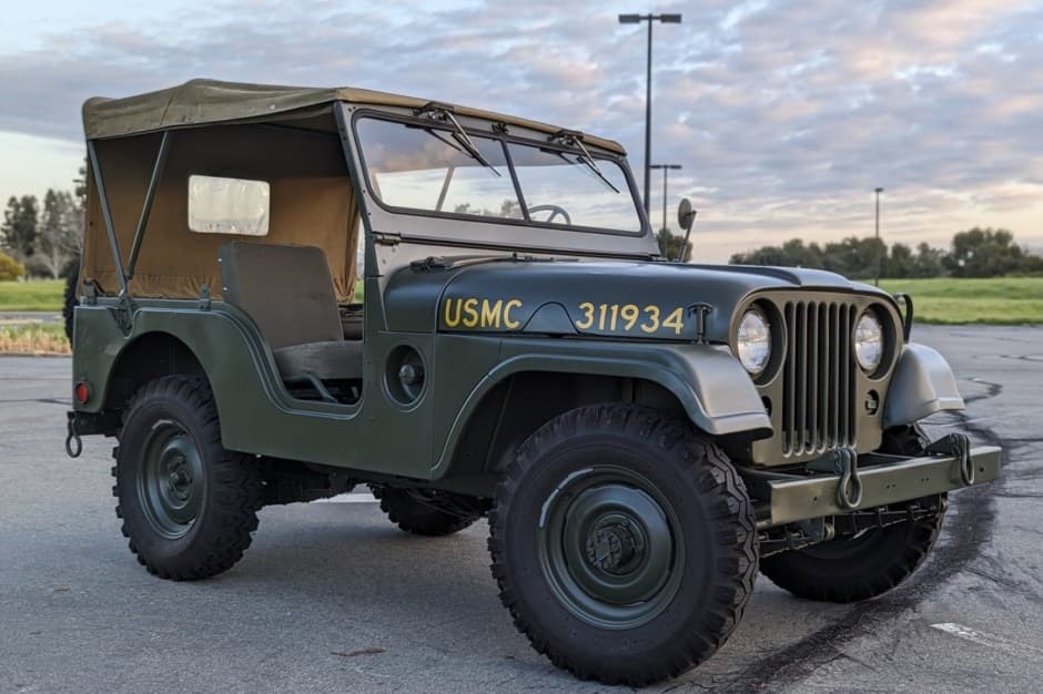 1963 Willys M38 sold for $15,500