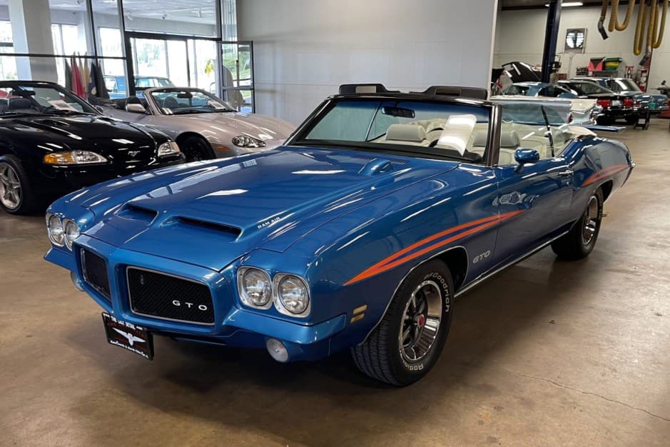 1971 Pontiac GTO sold for $140,000