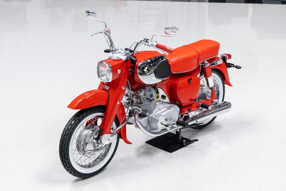 1966 Honda Dream, CB77 Super Hawk, & CL77 Scrambler sold for $22,500