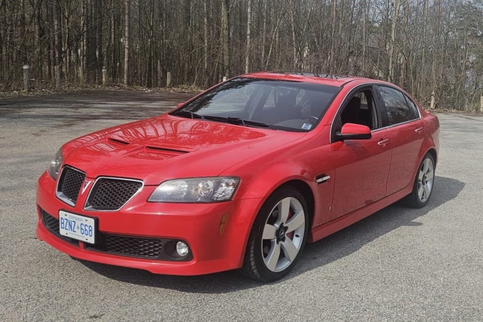 2009 Pontiac G8 sold for $12,500