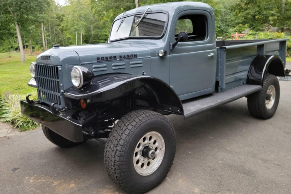 1947 Dodge Power Wagon sold for $66,000