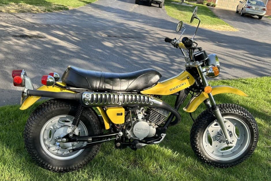 1974 Suzuki Motorcycles sold for $4,300