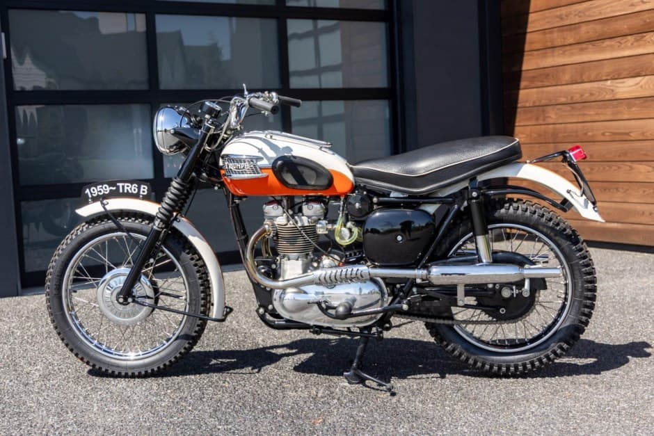 1959 Triumph Tiger (1939-1973) sold for $20,000