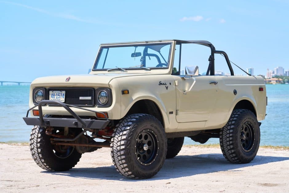 1970 International Harvester Scout sold for $47,000
