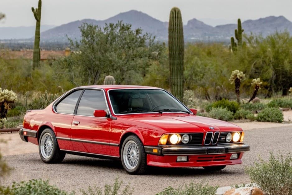 1987 BMW E24 M6 & M635CSi sold for $47,324