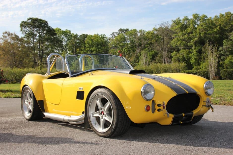 0 Shelby Cobra Replica sold for $36,000