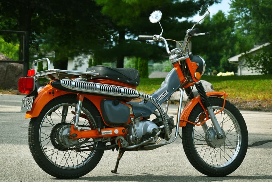 1973 Honda CT90 sold for $3,800